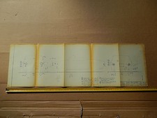 DISEGNO TECNICO FIAT 1965 850 SPYDER SPIDER PROTOTIPO FRANCIS LOMBARDI DRAWING