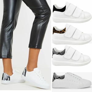 womens smart black trainers