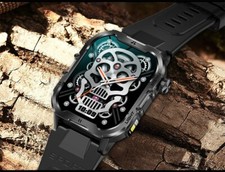 Smart Watch Military Tactical Men Sport Heart Rate Fitness Tracker Wristwatch