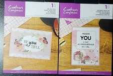 2 Acrylic Stamps BE YOU TIFUL & UNFORGETTABLE AS I AM by Crafter's Companion