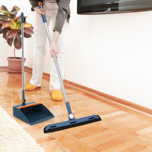 1 Set Broom With Dustpan Set Collapsible Broom And Dustpan For Home Dormitory - Picture 4 of 11
