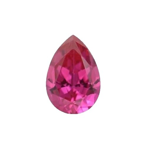 Rubis de Madagascar rond 7 mm environ 3,30 carats, pierre de