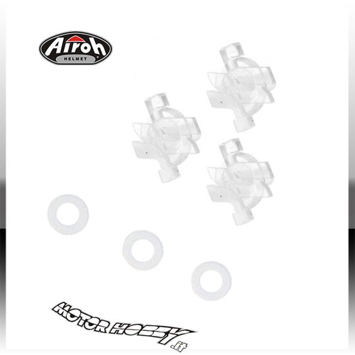 KIT VITI RICAMBIO FRONTINO CASCO AIROH AVIATOR 2.1/2.2/TWIST TRASPARENTI |  eBay