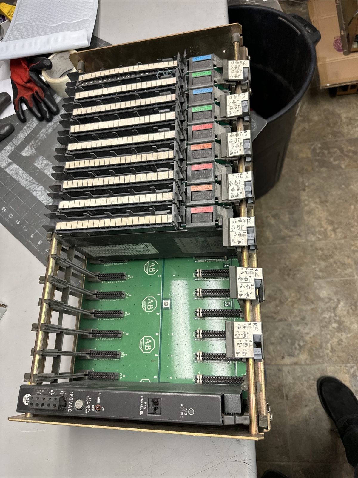 Allen Bradley 1771-A4B 16-Slot Chassis Rack I/O Modules (g1aa | eBay