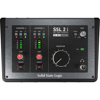 Solid State Logic SSL2 MKII 2x2 USB-C Audio Interface 
