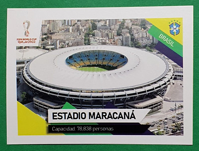 2022 EO South America Qualifiers FIFA Qatar #047 MARACANA STADIUM Sticker
