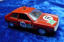 4186: Schuco 301620 VW Scirocco, rosso con decoro "Recaro" buono