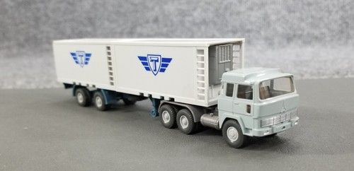 WIKING HO 1:87 SCALE Magirus REFRIDGERATED CONTAINER SEMI TRUCK