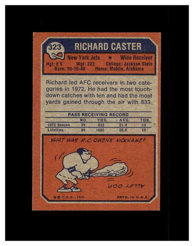 1973 TOPPS FOOTBALL YOU PICK FINISH OR UPGRADE YOUR SET HIGHER GRADE SET BREAK - Picture 65 of 457