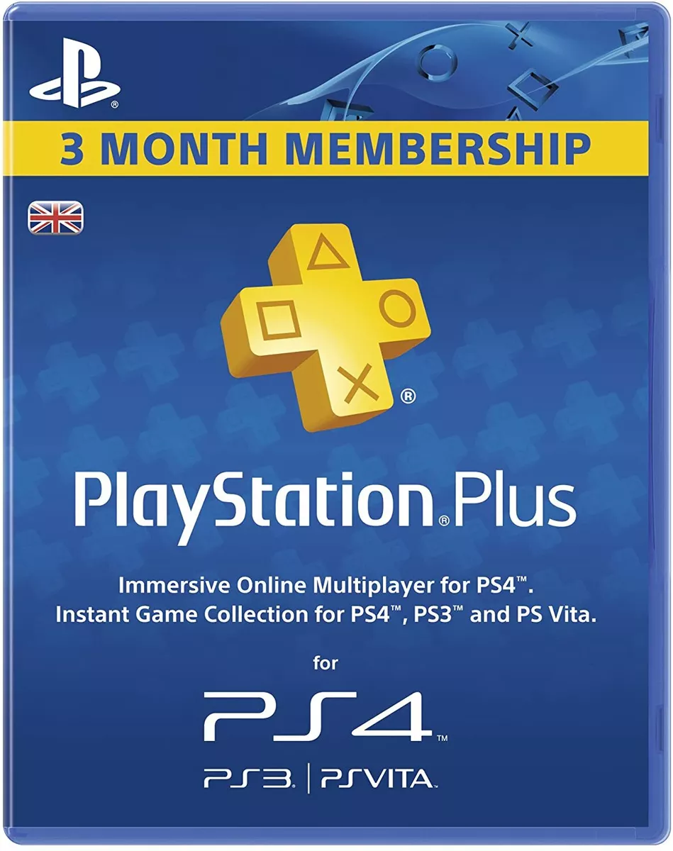 Sony 3 MONTH PLAYSTATION PLUS MEMBERSHIP [Digital Code] 