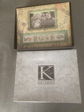 K COMPANY FRAME A NAME ARCHIVAL ALBUM HOLDS 4X6 OR 31/2X5 PHOTOS NEW