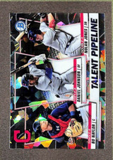 2020 Bowman Chrome #TP-CLE Cleveland Nolan Jones Talent Pipeline Atomic SP /150 