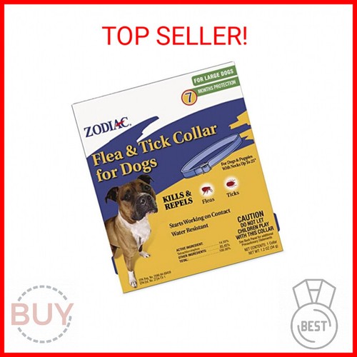 Zodiac Flea and Tick Collar for Large Dogs 39079001304 eBay
