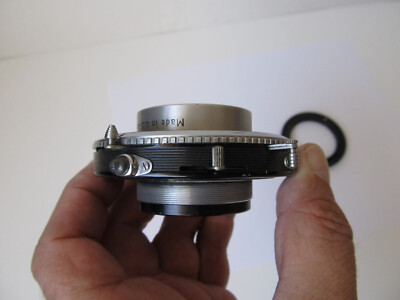 Kodak Ektar 152mm F/4.5 Lens w/Flash Supermatic Shutter **** | eBay