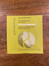 Image of Patchology FLASHPATCH Illuminating Eye Gels 1 Pair new RRP £8