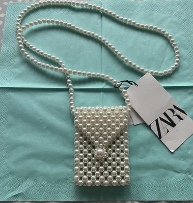 Zara, Handytasche, Geldbeutel Accessoire Perlen Unisex