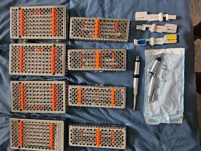 Hu-Friedy Dental Hygiene Instruments & Cassette Excellent Condition School Use