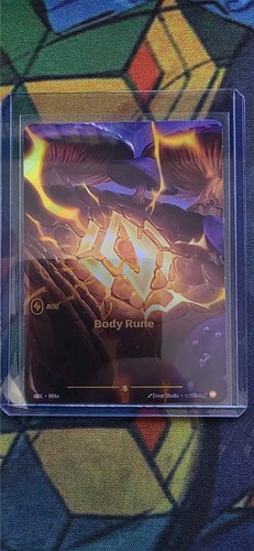 Riftbound TCG Choas Rune R05a Alt Art Mint
