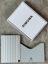 New Silver RIMOWA Aluminum Card Holder