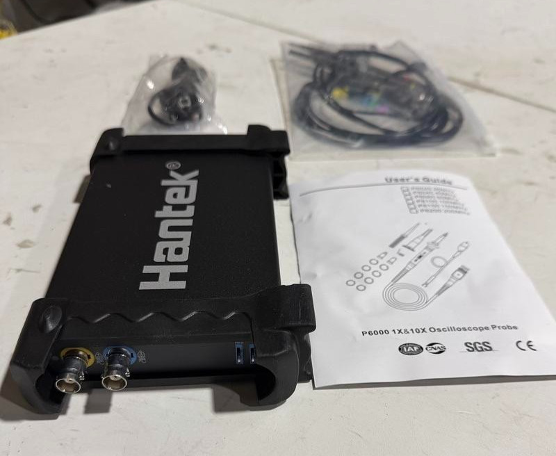 Oscilloscope Digital PC Based Hantek 6022BE Dual-Channel USB 20 MHz 48 MS/s
