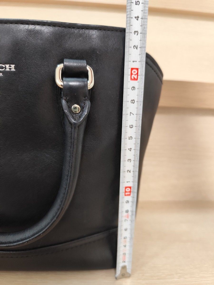 COACH Mini Bag Handbag Black Leather 11a thumbnail 14