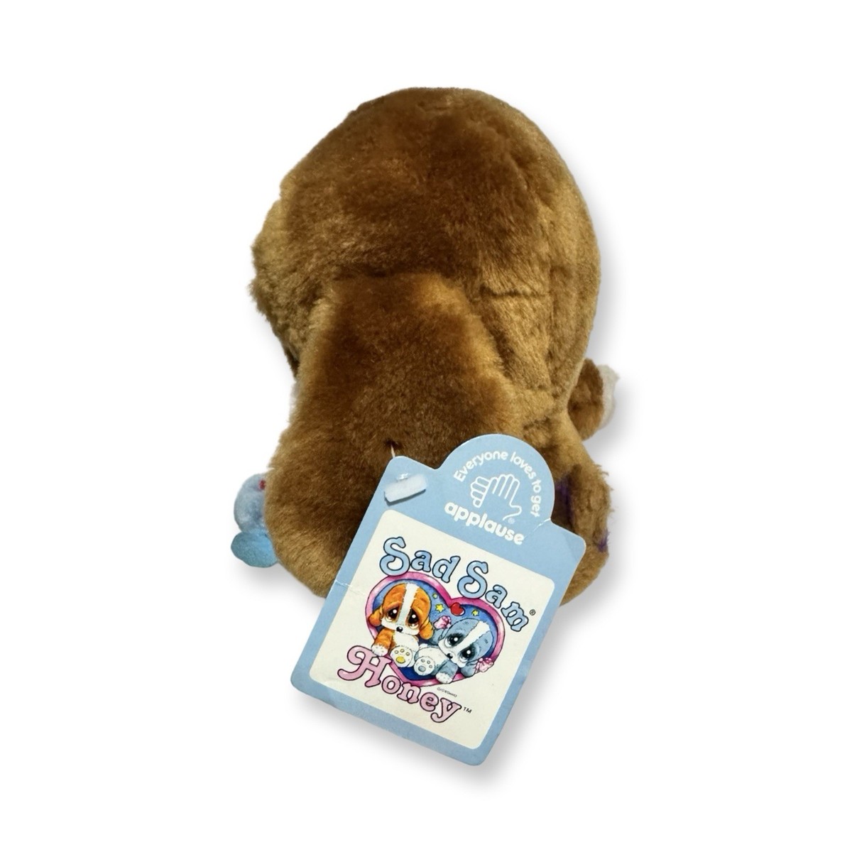 Vintage 1980s Applause Sad Sam Plush Dog w Blue Bird Toy NWT 7” | eBay