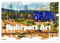 "Calendar 2027 · US Version · Ruhrpott Art (Wall Calendar 2027 17\" × 12\" Landscap"