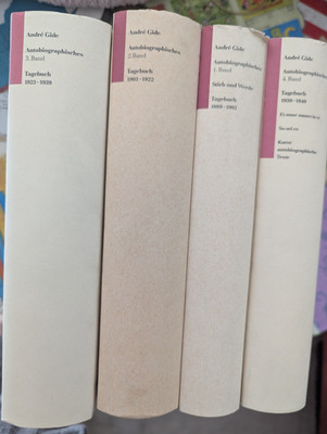 Buch: Autobiographisches. 1.-4. Band, Andre Gide, Büchergilde Gutenberg, 4 Bände