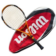 Wilson K Zen Team FX KFactor Arophite Tennis Racket 4 1/4 Grip Black 103 sq Case