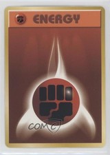 Fighting Energy Japanese Pokemon Base Set 1996