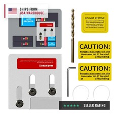 Generator Interlock Kit Compatible with Square D QO or Homeline 150 or 200 amp P