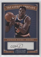 2012 Panini Timeless Treasures Treasured Threads 18/99 Patrick Ewing #9 HOF 14mg