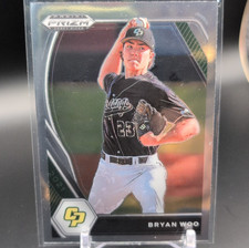 Panini Prizm Draft Picks #PDP174 Bryan Woo Cal Poly Mustangs Baseball 2021