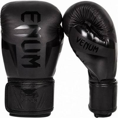 Boxhandschuhe 6/10/12/14 oz | Sparring | Punch | Kickboxen | Mattschwarz