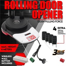 Automatic Roller Door Opener Garage Powerful 1200N Motor Garage 22m² Rolling AU