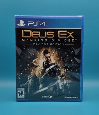 Deus Ex Mankind Divided [Day One Edition] (Sony PlayStation 4) Factory Sealed