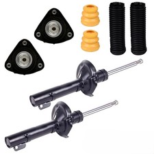 2 GAS STOßDÄMPFER+DOMLAGER VORNE passend für FORD FOCUS 2 C-MAX MAZDA III VOLVO