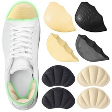 8pcs Shoe Filler and Heel Pad Set Toe Cushion Fillers for Too Big Shoes Heel ...