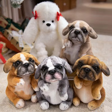 Sitting Dog Plush Toy Stuffed Animal Doll