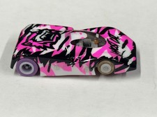 RPMS Ghost Cat Hopra Spec Racer Race Chassis And Body HO Slot Car Runs Great