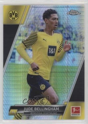 2021-22 Topps Chrome Bundesliga Prism Refractor 136/199 Jude Bellingham #31 1b8