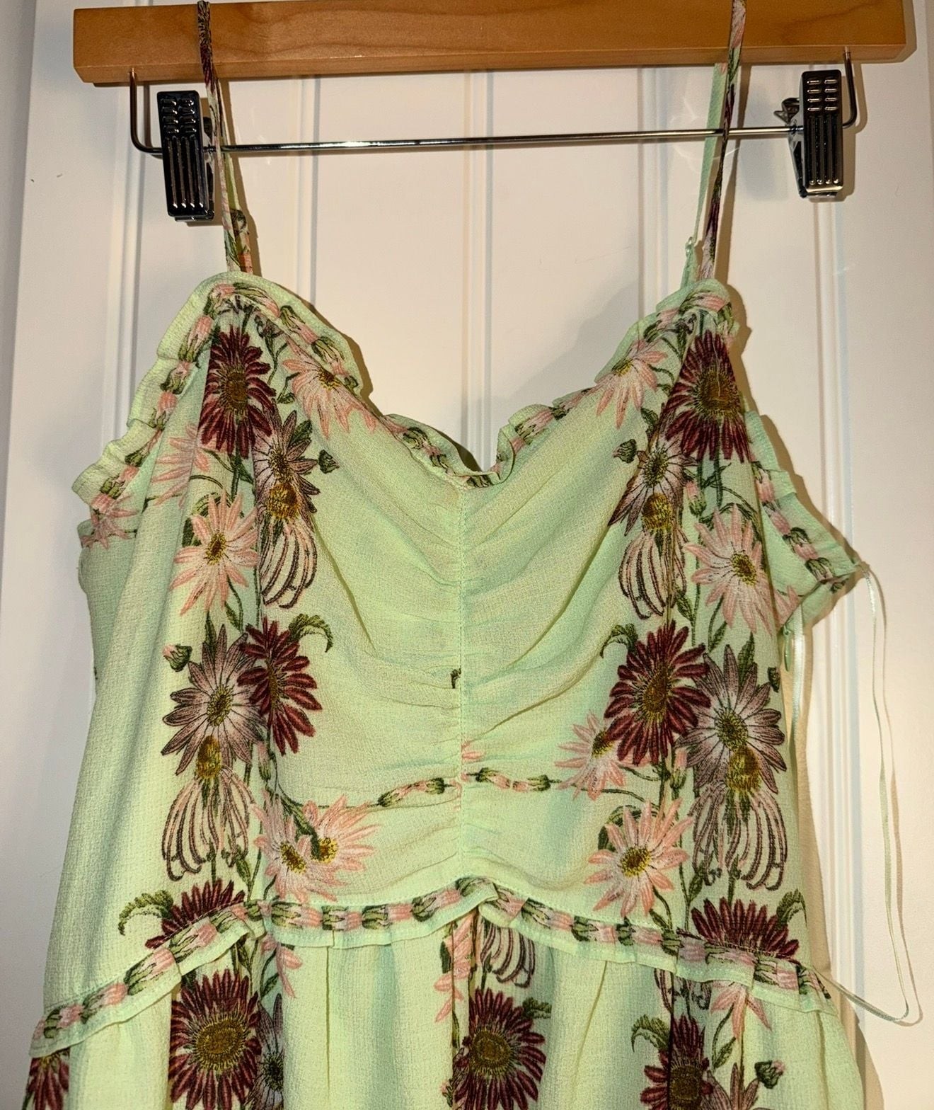Max Studio London Dress Size 8 Green Floral, photo 3