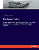 The Book Of Psalms J. J. Stewart Perowne Taschenbuch Kartoniert / Broschiert