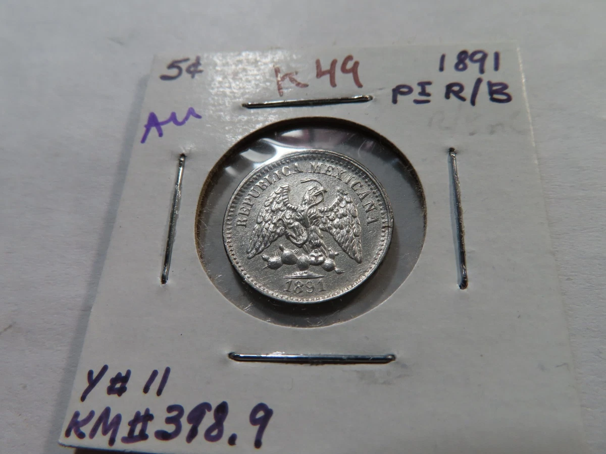 1891 Year Second Republic of Mexico Coins (1867-1905) for sale | eBay