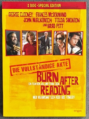 Burn After Reading - Die vollständige Akte DVD Film Humor Clooney Pitt Malkovich