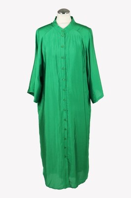 Gestuz Damen Kleid Gr. 40 Grün Kleid Shiftkleid Shirtkleid Dress Shirtkleid