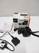 Sony Alpha A5000 Mirrorless Digital Camera Working Untested 