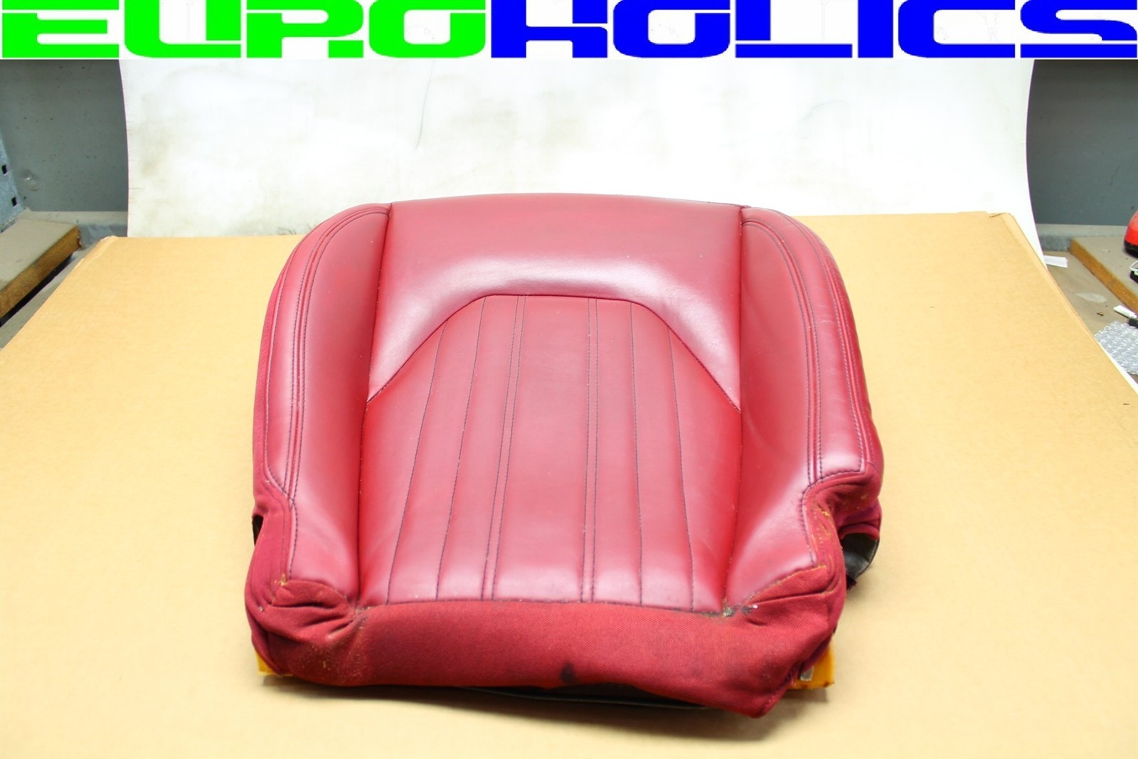 Maserati M157 Ghibli 14-17 Right Front Passenger Lower Bottom Seat Cushion RED