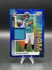 2025 Donruss Optic - Travis Hunter Rookie Phenom Blue Hyper (RC) | Jaguars🚨