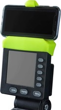 Phone Holder Made for PM5 Monitors of Concept 2 Rower, SkiErg and Yellow